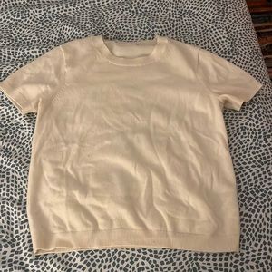 everlane cashmere tee